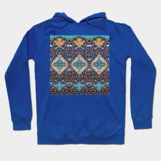 Persian Asian Architecture pattern Arabian Hoodie